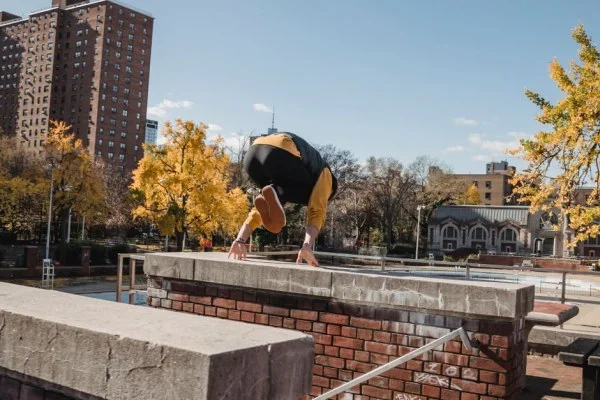 parkour training